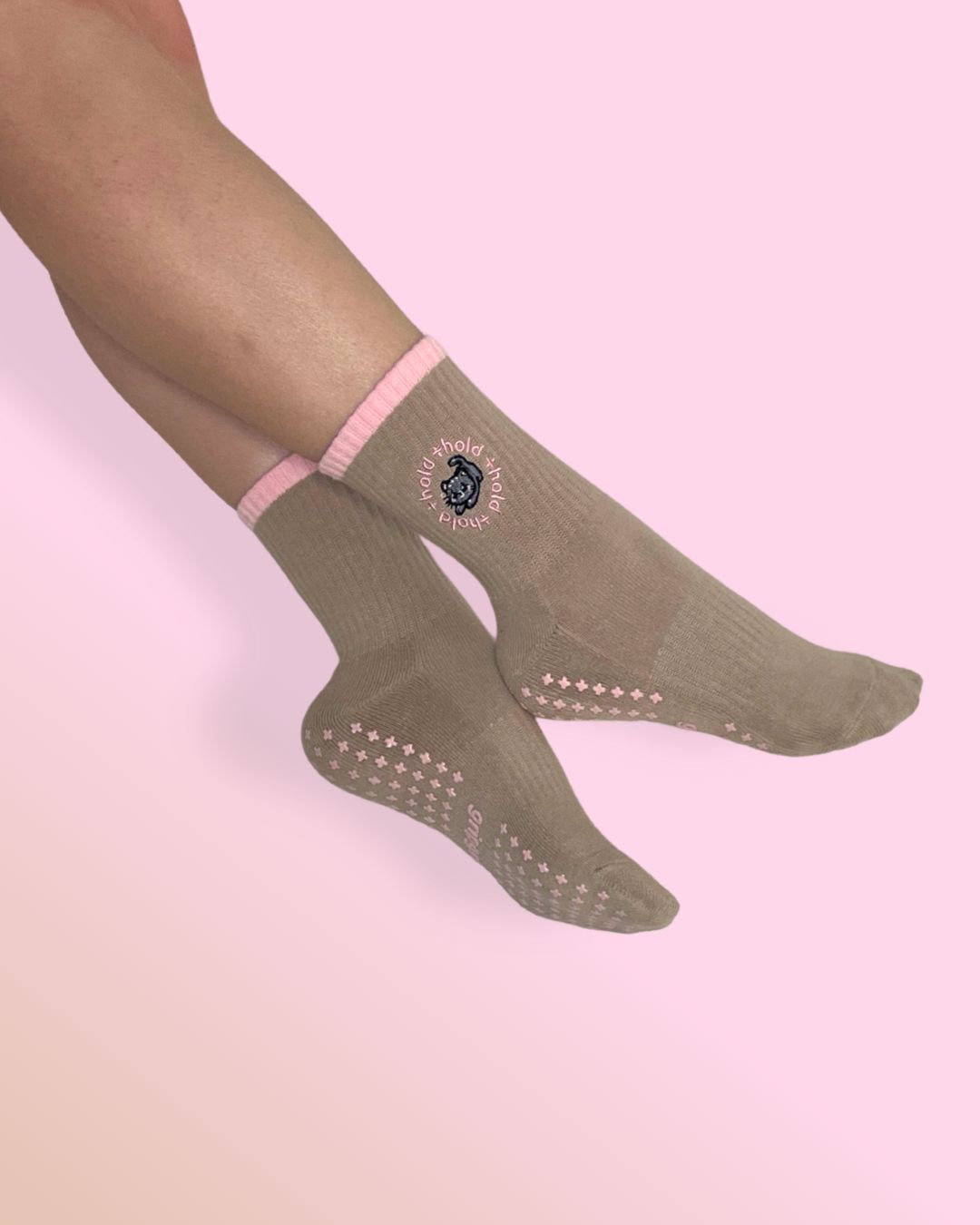 Purr-fect Hold grip socks